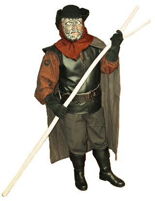 Der Fuhrmann der Narrenzunft Oberteuringen