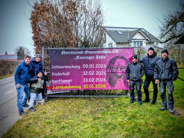 Neue Info-Banner sind aufgestellt